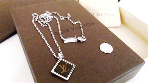 monogram party necklace louis vuitton|louis vuitton letter necklace.